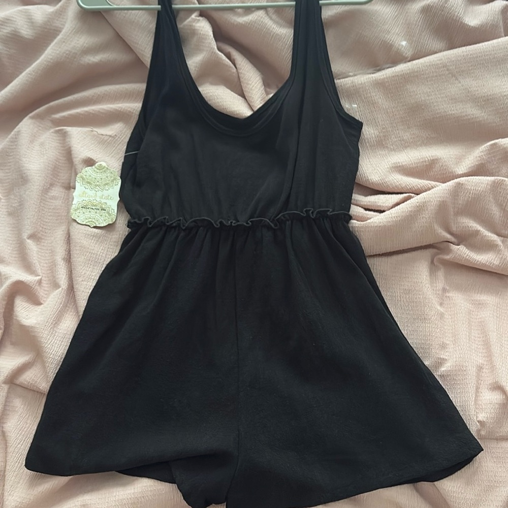 XS Altar’d State Black Romper